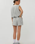 STUDIO AMAYA SPORTSWEAR SHORT SOLEIL GREY