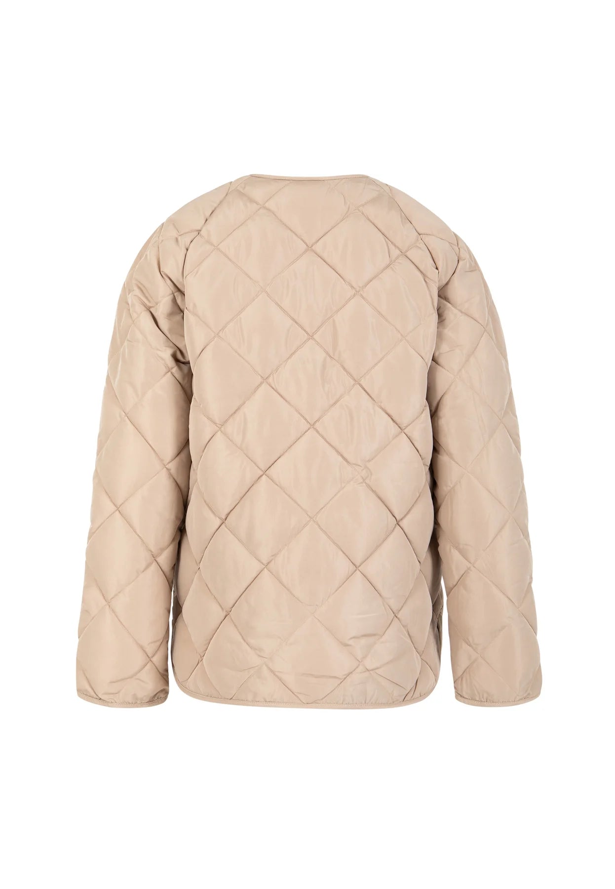 COSTER COPENHAGEN JACK ASTA QUILTED LOOSE JACKET SAND