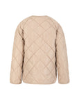 COSTER COPENHAGEN JACK ASTA QUILTED LOOSE JACKET SAND