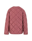 COSTER COPENHAGEN JACK ASTA QUILTED LOOSE JACKET WARM BLUSH