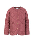 COSTER COPENHAGEN JACK ASTA QUILTED LOOSE JACKET WARM BLUSH