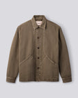 FORÉT OVERSHIRT BERRY DENIM BROWN DENIM