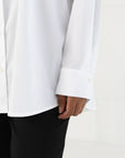 COSTER COPENHAGEN BLOUSE BOXY CLASSIC SHIRT WHITE