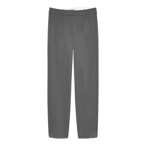 CATWALK JUNKIE PANTS TAPERED TROUSERS DARK GREY MELANGE