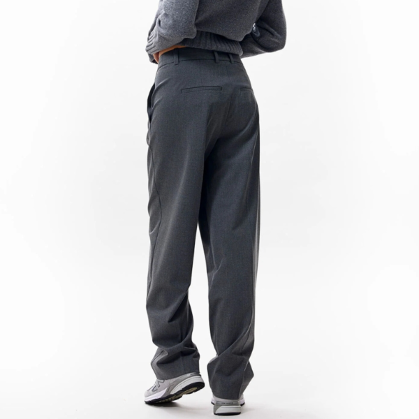CATWALK JUNKIE PANTS TAPERED TROUSERS DARK GREY MELANGE