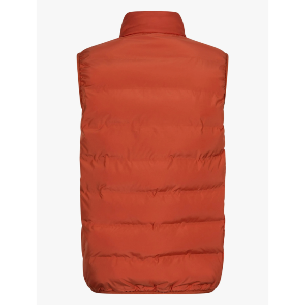 CAVALLARO BODYWARMER GAVIGIO BURNT ORANGE