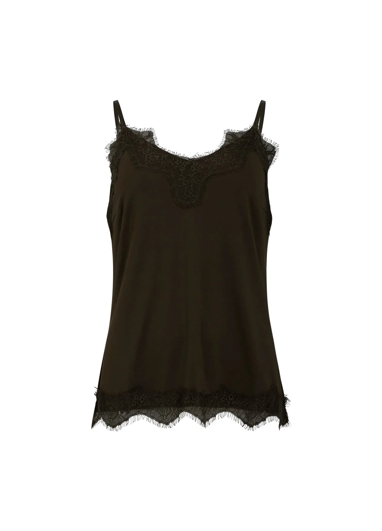 CC HEART BY COSTER COPENHAGEN TOP ROSIE LACE BLACK