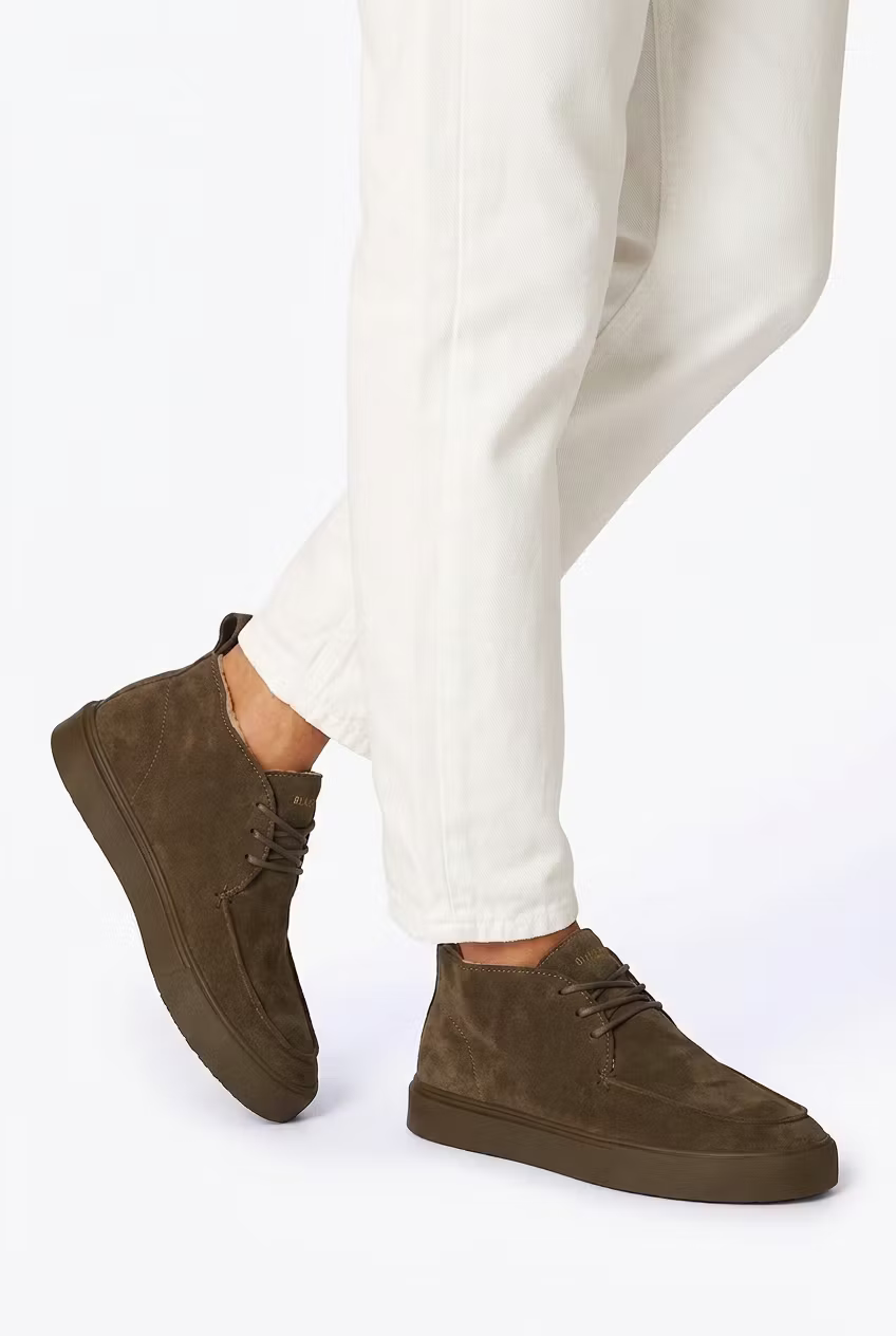 BLACKSTONE MEN SCHOENEN RUBY JERRIK CHUKKA WALNUT