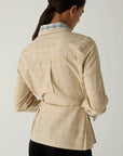 LAAGAM BLOUSE CHAPELL LAYERED SHIRT SQUARED BEIGE