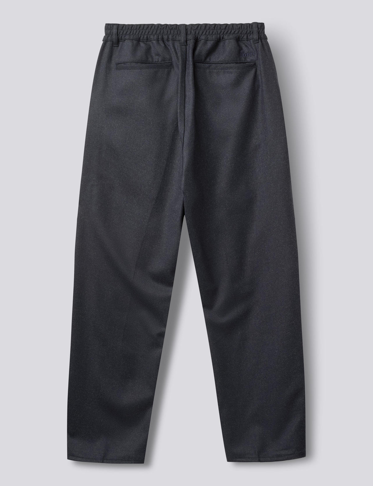 FORÉT PANTS CLAY WOOL NAVY
