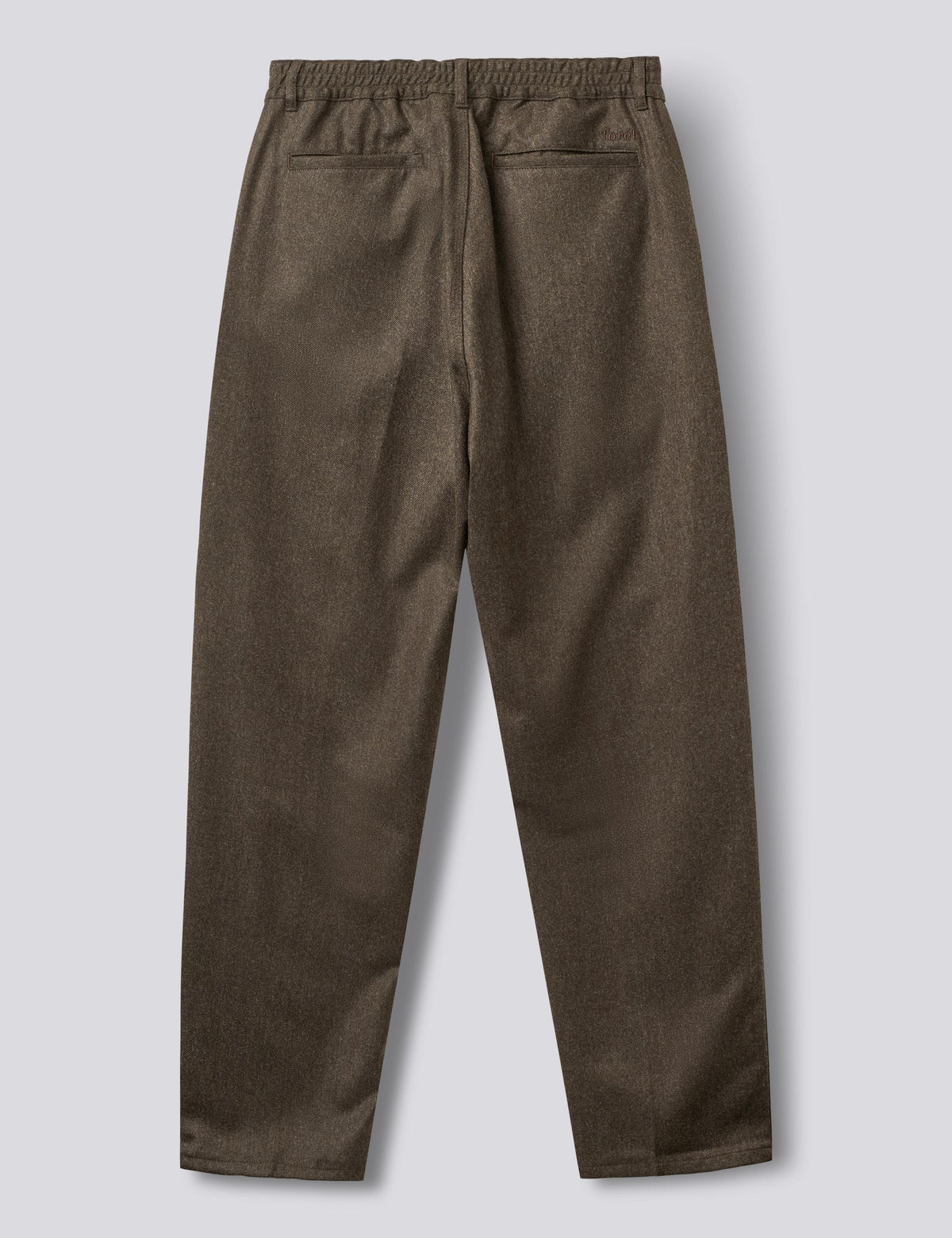 FORÉT PANTS CLAY WOOL BROWN