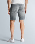 CAST IRON SHORT VALVER REGULAR FIT DENIM GREY GREEN SUMMER