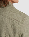 CAST IRON OVERSHIRT TECH JACQUARD SOLID DRIED SAGE