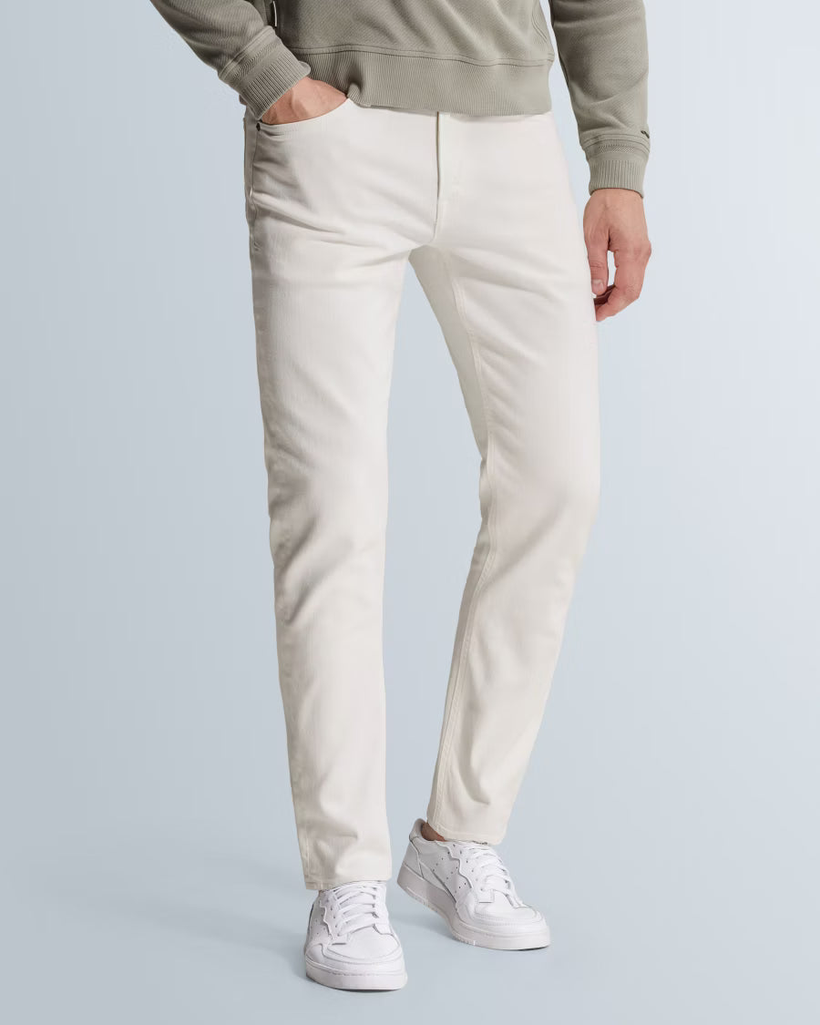 CAST IRON JEANS VALVER REGULAR FIT PANTS WHISPER WHITE