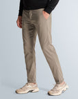 CAST IRON CHINO CYLAS TAPERED FIT MEGDA POWER WALNUT