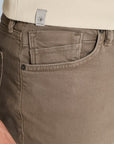 CAST IRON CHINO VALVER REGULAR COLORED DENIM WALNUT