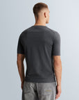 CAST IRON T-SHIRT SLUB COTTON TURBULENCE
