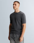 CAST IRON T-SHIRT SLUB COTTON TURBULENCE