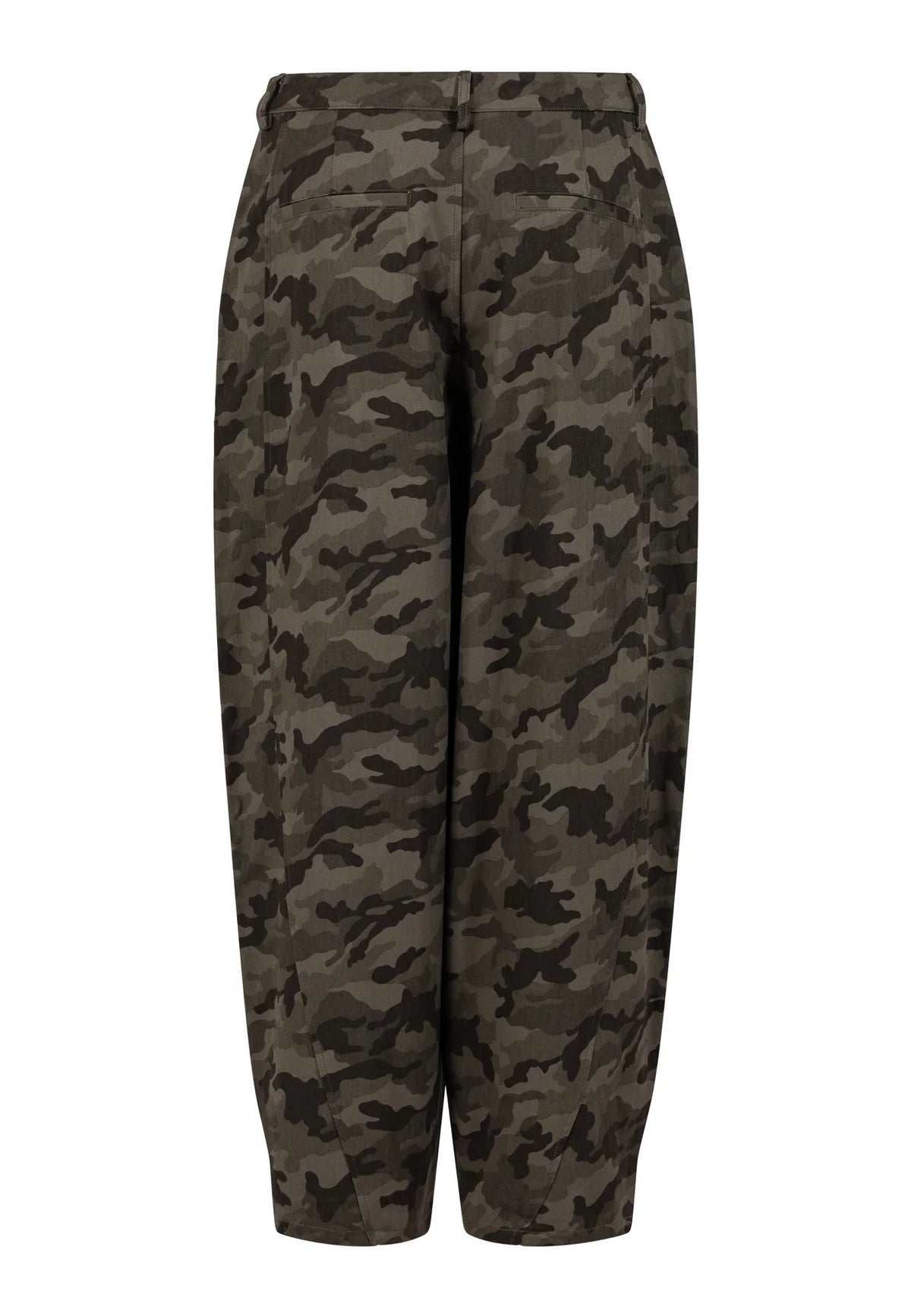 COSTER COPENHAGEN PANTS CAMOUFLAGE WITH CUTLINES ANNA FIT CAMO