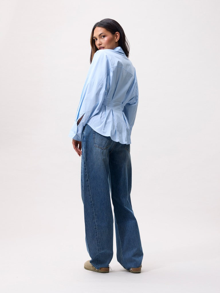CATWALK JUNKIE BLOUSE WITH WAIST PLEATS AIR