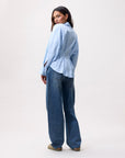 CATWALK JUNKIE BLOUSE WITH WAIST PLEATS AIR