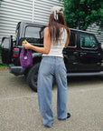 CATWALK JUNKIE JEANS SUPER BARREL FIT MEDIUM BLUE