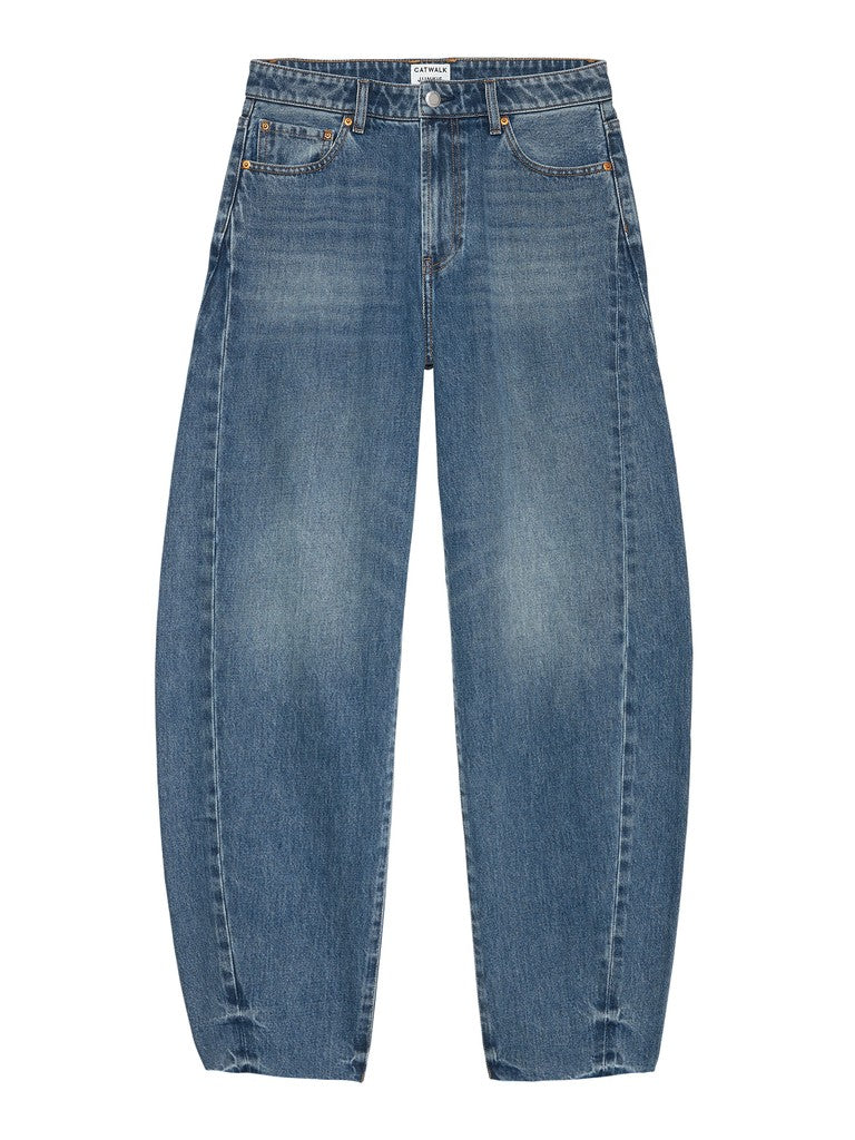 CATWALK JUNKIE JEANS SUPER BARREL FIT MEDIUM BLUE