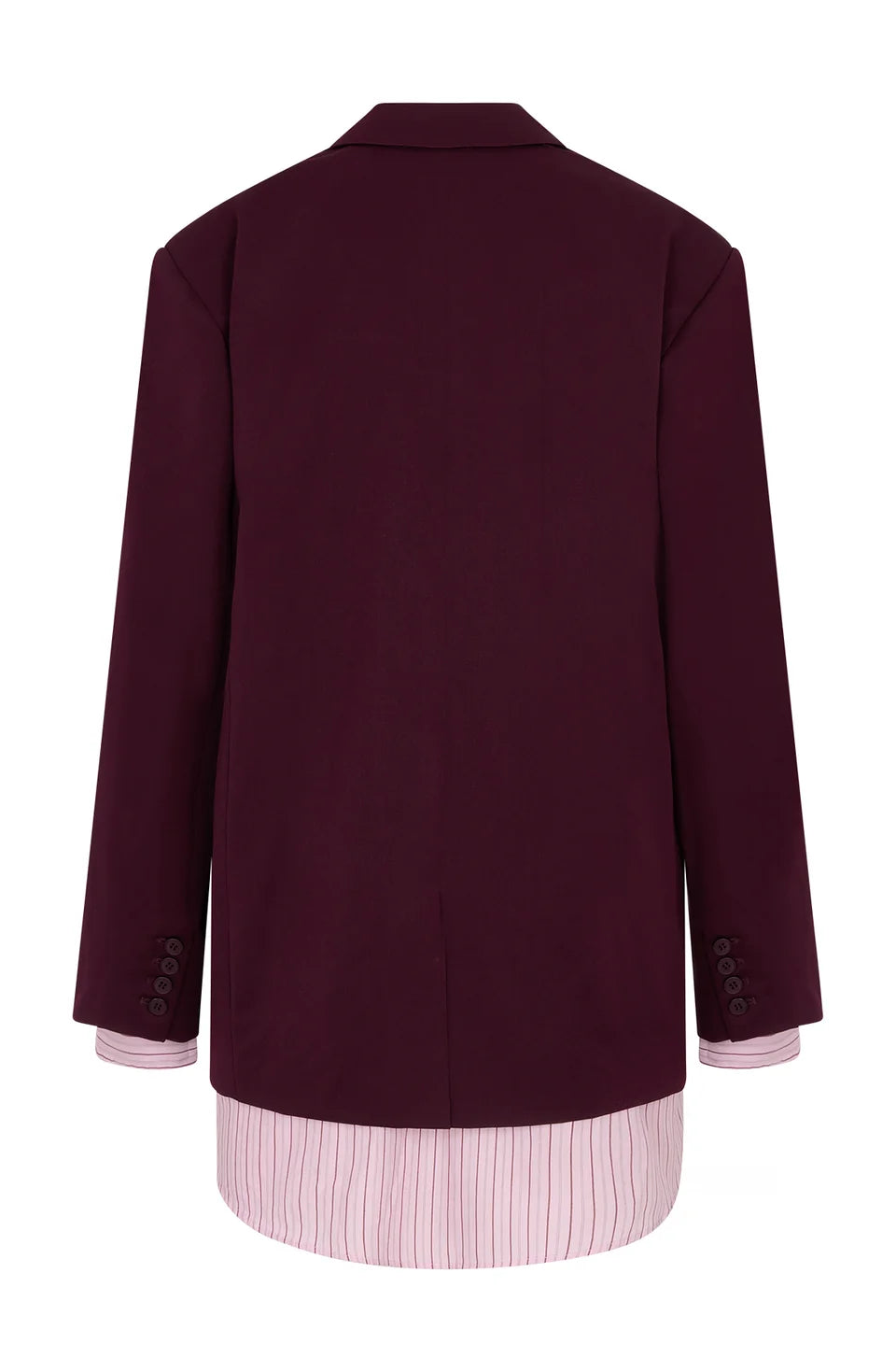 STUDIO AMAYA BLAZER HAVEN BORDEAUX
