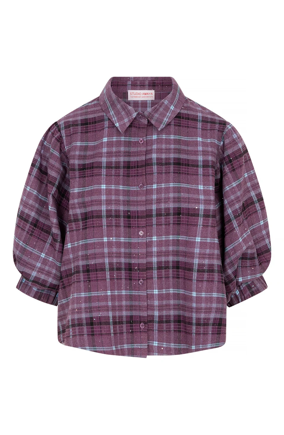 STUDIO AMAYA BLOUSE VALE PURPLE