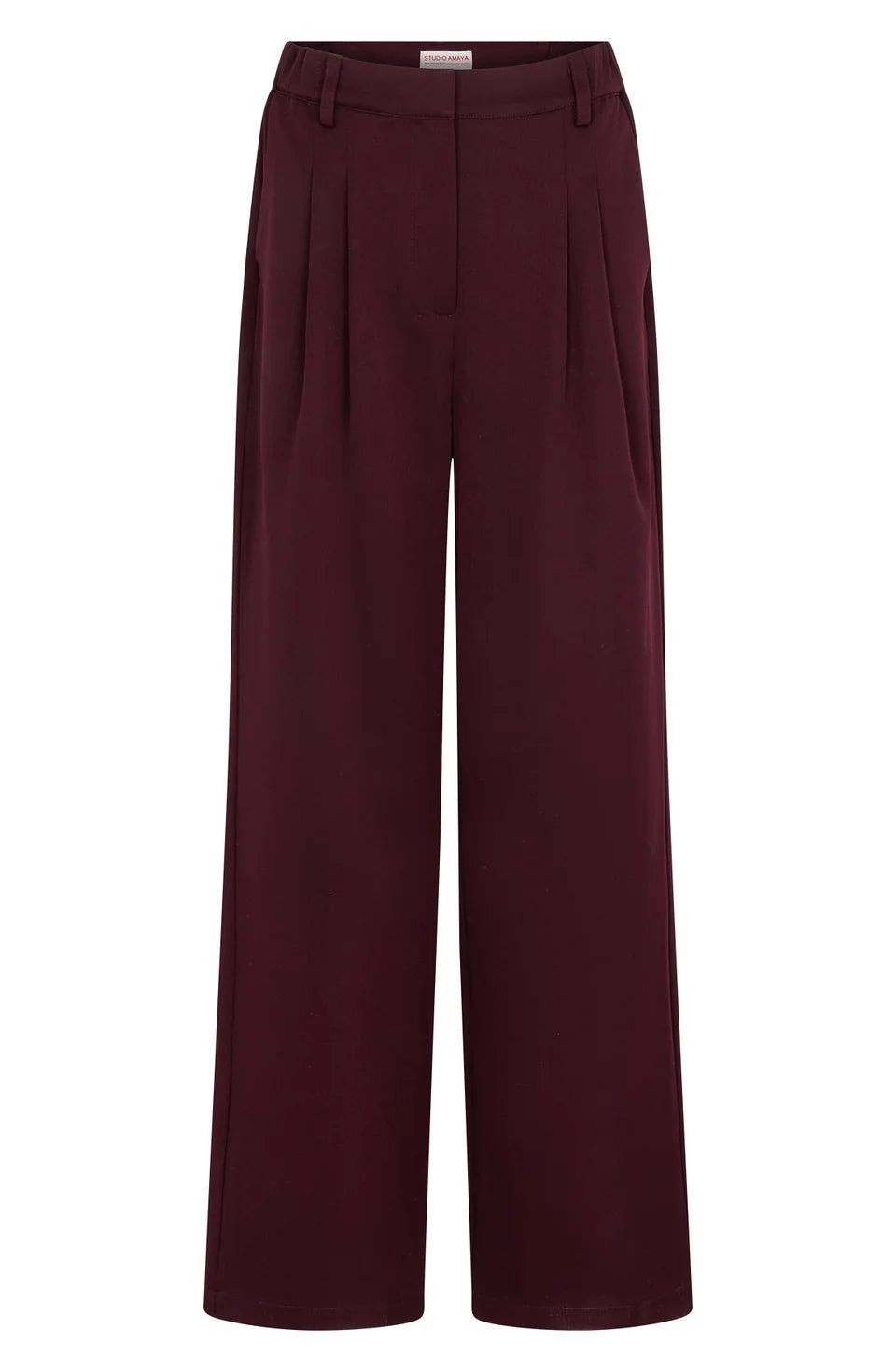 STUDIO AMAYA PANTS JACKIE BROEK BORDEAUX