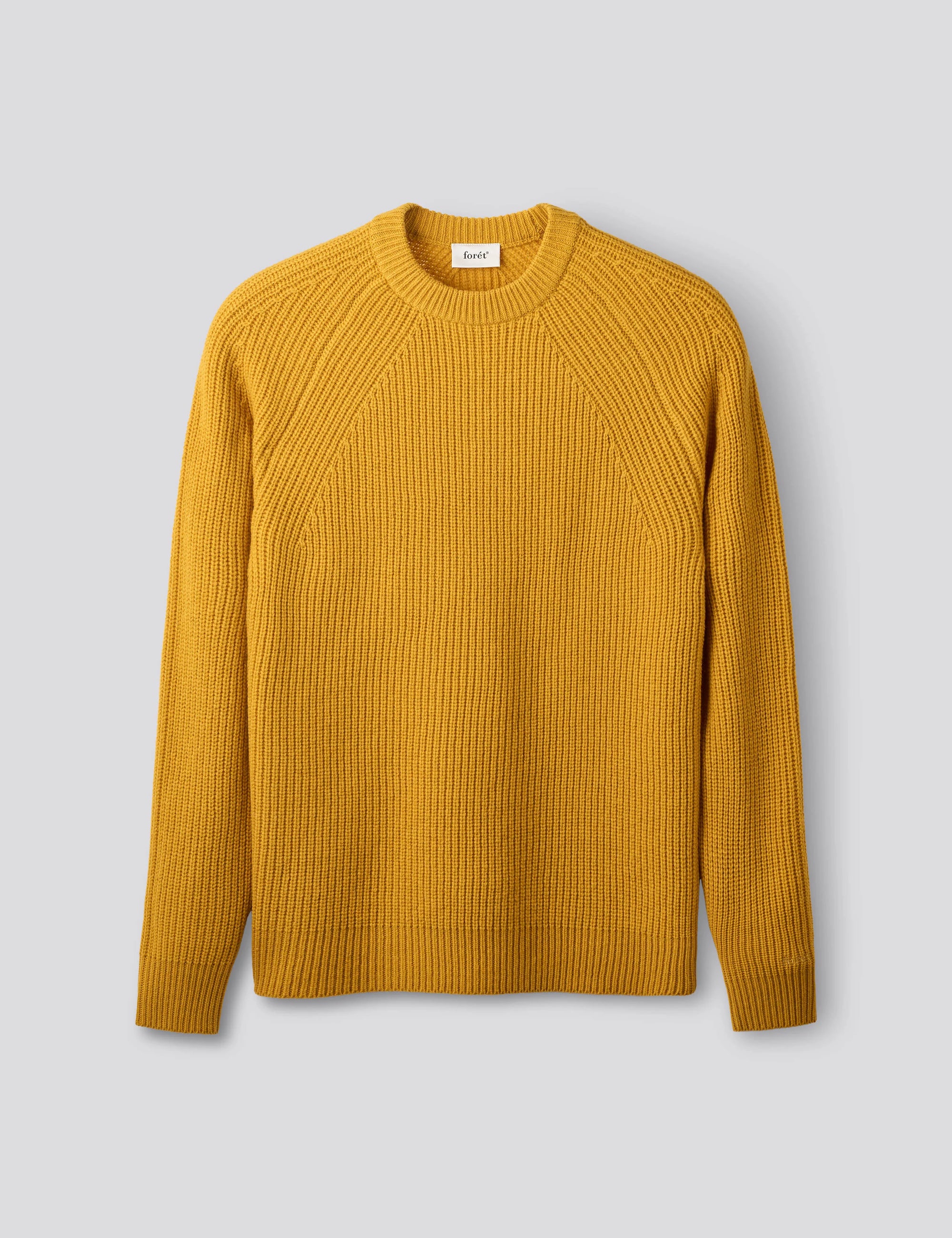 FORÉT PULLOVER DELTA WOOL RIB KNIT CUMIN