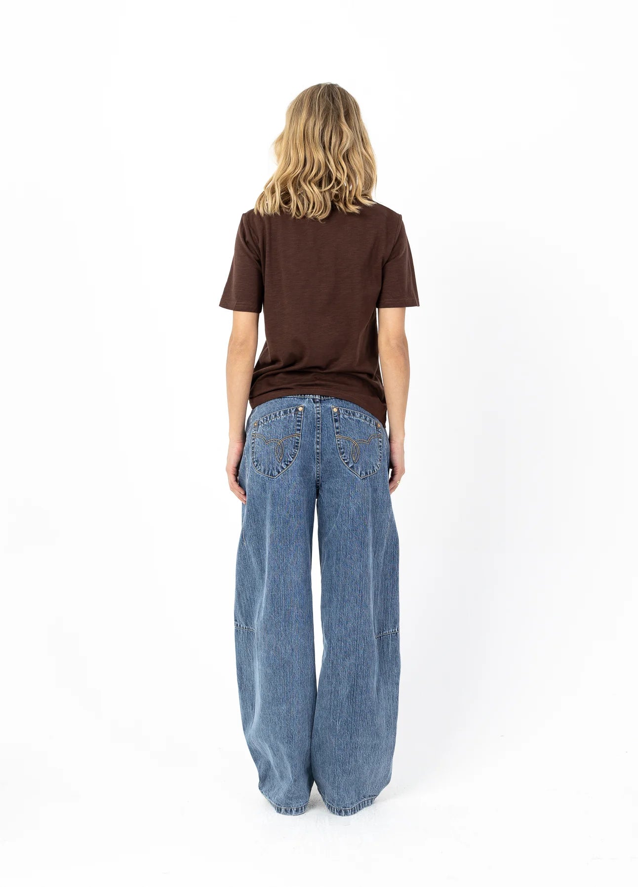 COSTER COPENHAGEN JEANS ANNA FIT PANTS DENIM LIGHT BLUE