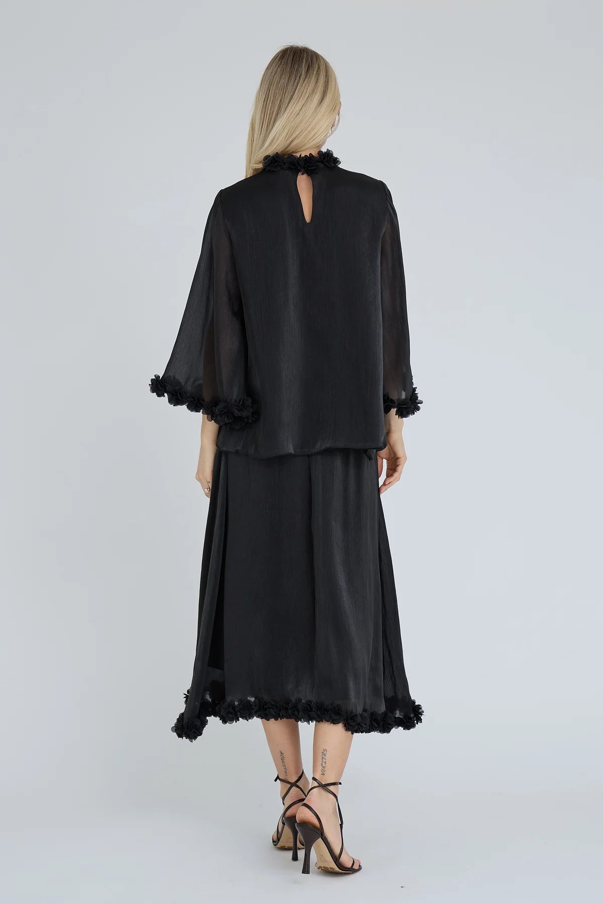 A-VIEW TOP DAISINA BLOUSE BLACK