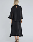 A-VIEW TOP DAISINA BLOUSE BLACK