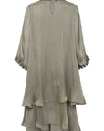 A-VIEW JURK DAISINA DRESS DUSTY GREEN