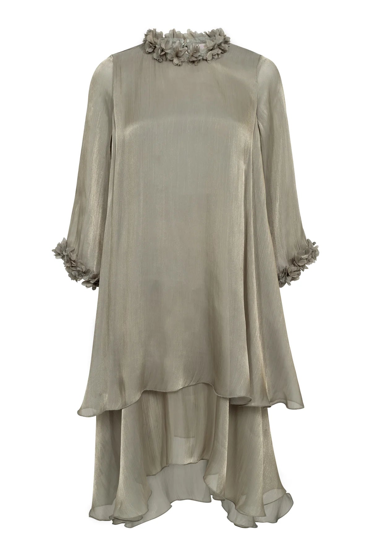 A-VIEW JURK DAISINA DRESS DUSTY GREEN