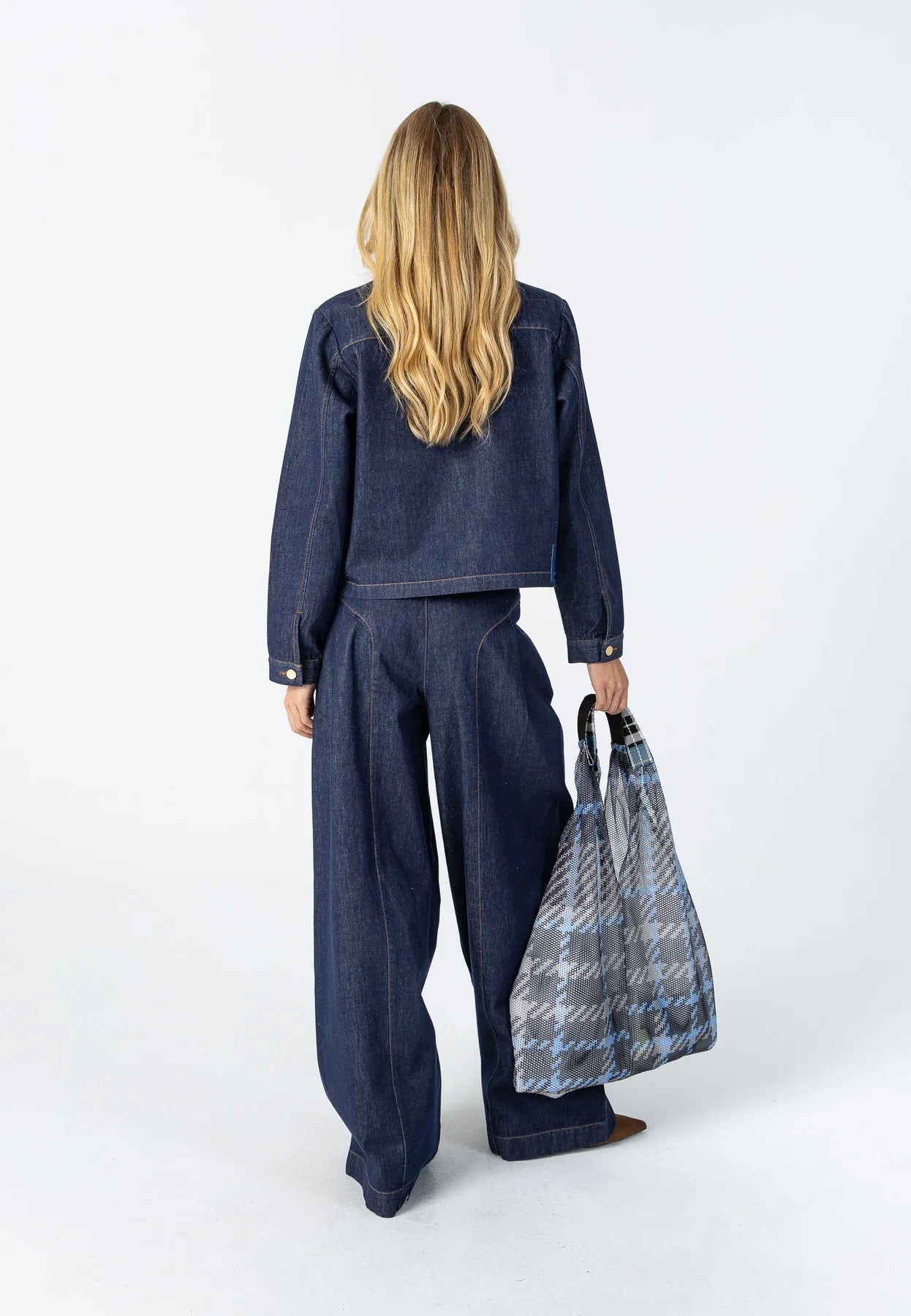 COSTER COPENHAGEN JACK DENIM JACKET DARK BLUE