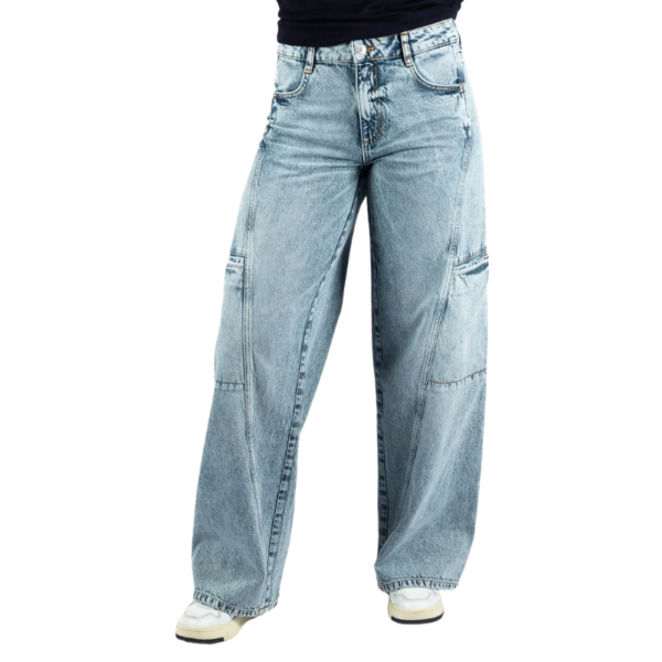 ETIQUETT ESSENTIALS JEANS LOLA WIDELEG FIT DARK NIGHT