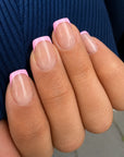 FREAKY NAILS GELNAGELS PRESS-ON PINK FRENCH ♥