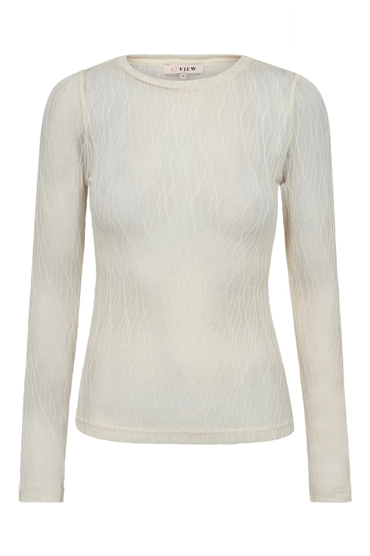 A-VIEW TOP EVALLA BLOUSE OFF WHITE