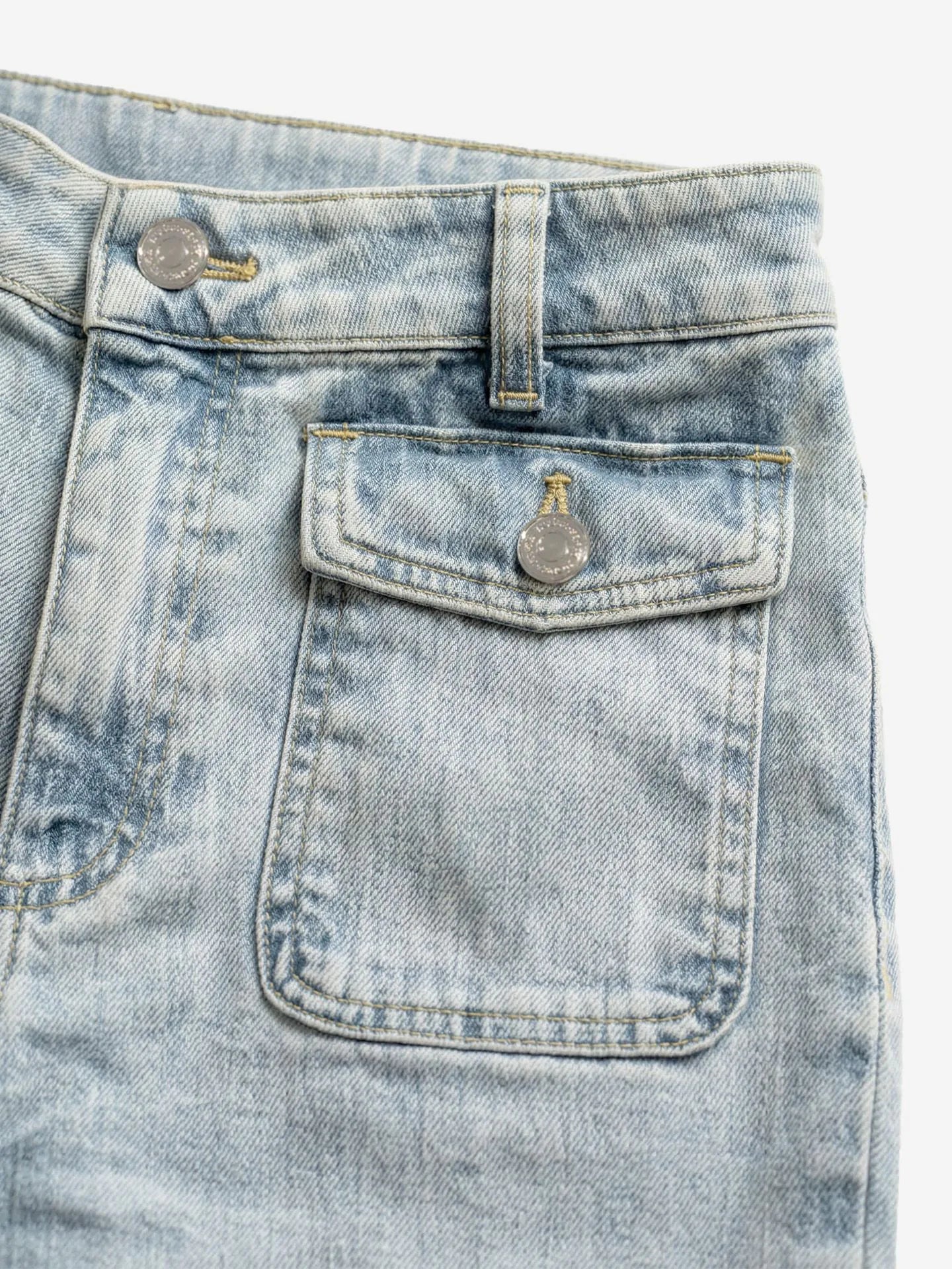 FIFTH HOUSE JEANS BELLA POCKETS FLARED MEDIUM INDIGO