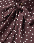 FIFTH HOUSE JURK LOESY POLKA DOT DRESS PORT ROYAL
