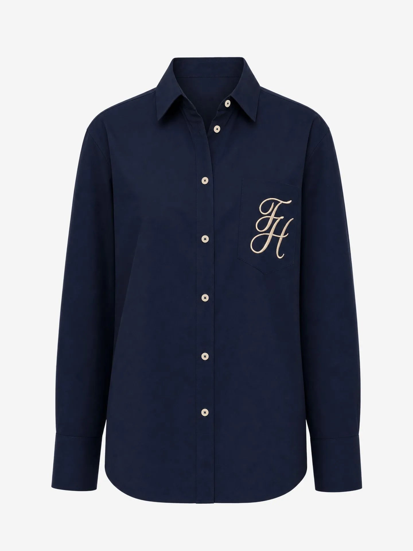 FIFTH HOUSE BLOUSE OSAN EVENING BLUE