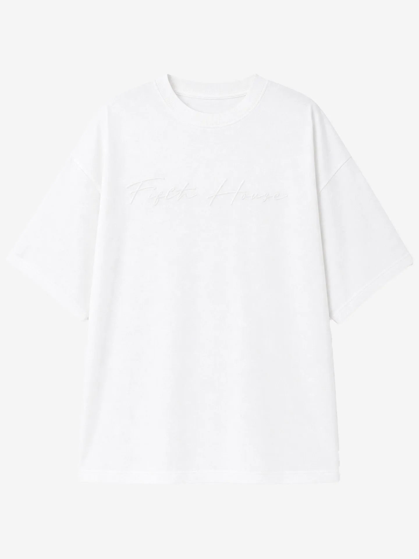FIFTH HOUSE T-SHIRT ODILLA MET LOGO STAR WHITE
