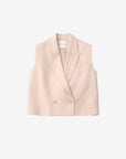 FIFTH HOUSE GILET MANON TOP PEACH BLUSH