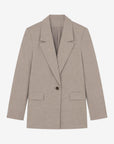 FIFTH HOUSE BLAZER OZZY MELANGE HUMMUS