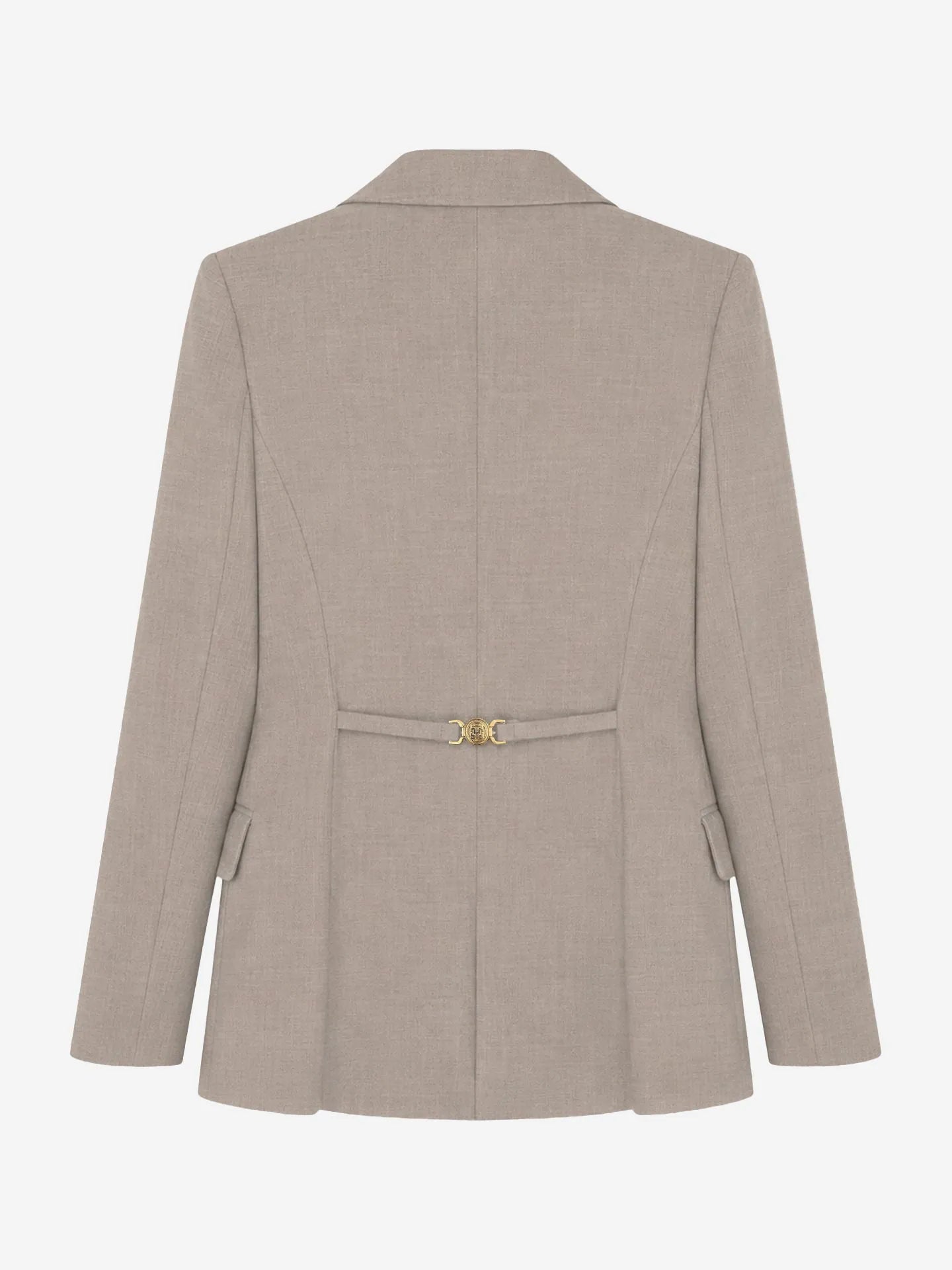 FIFTH HOUSE BLAZER OZZY MELANGE HUMMUS