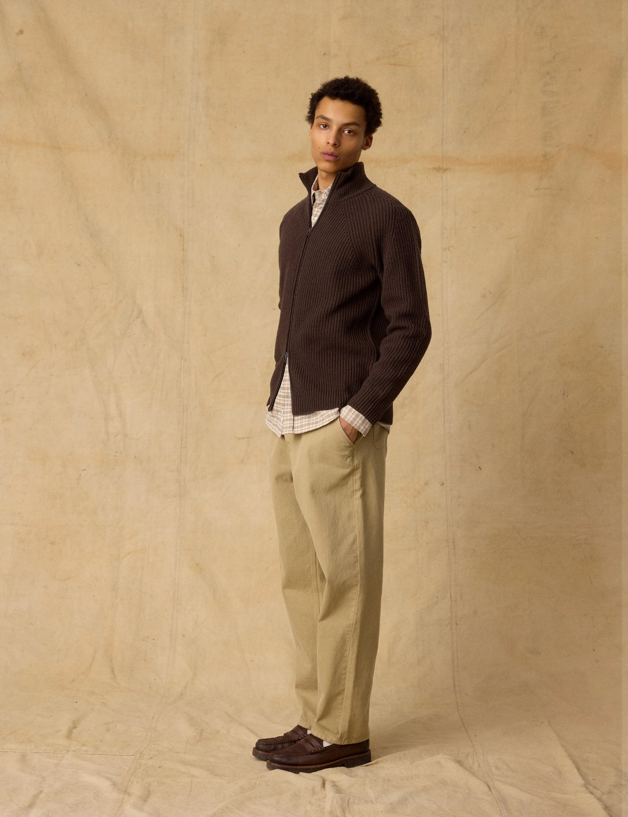 FORÉT PANTS CLAY TWILL KHAKY