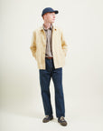 FORÉT OVERSHIRT BERRY CANVAS VINTAGE YELLOW