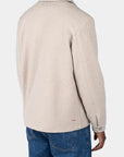 CISZERE OVERSHIRT FRED BOUCLE MOONLIGHT BEIGE
